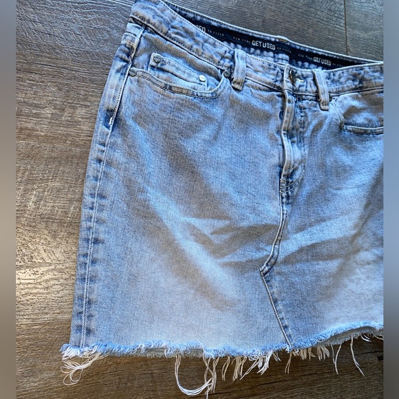 Get Used New York vintage denim skirt (read description) - Picture 2 of 16